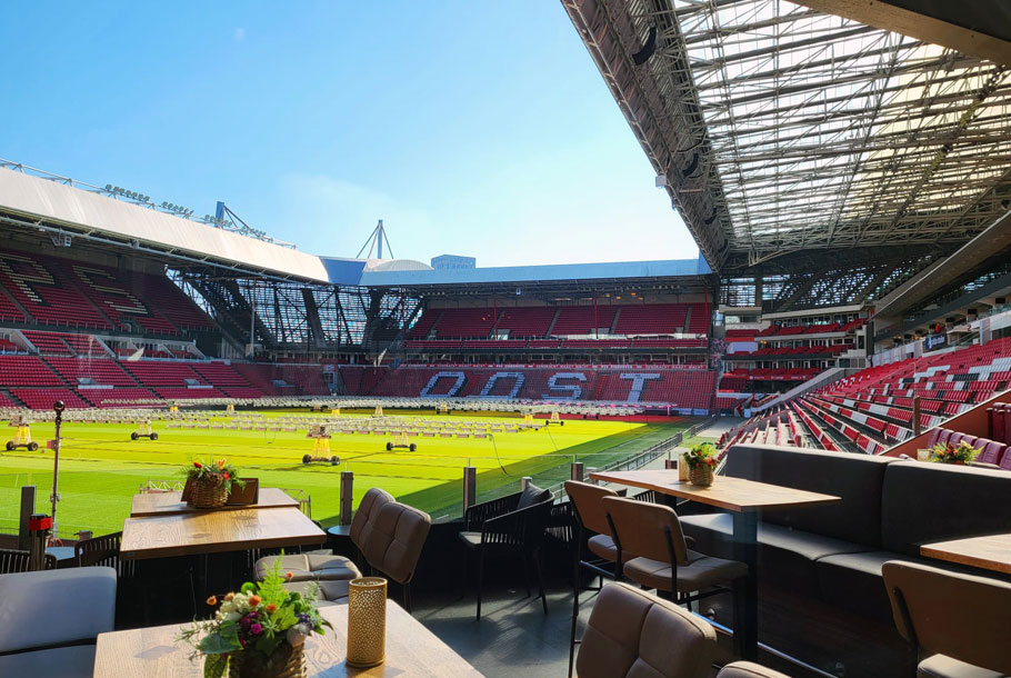 Vlint og Heijmans slår sig sammen om optimalt indeklima i PSV Stadion