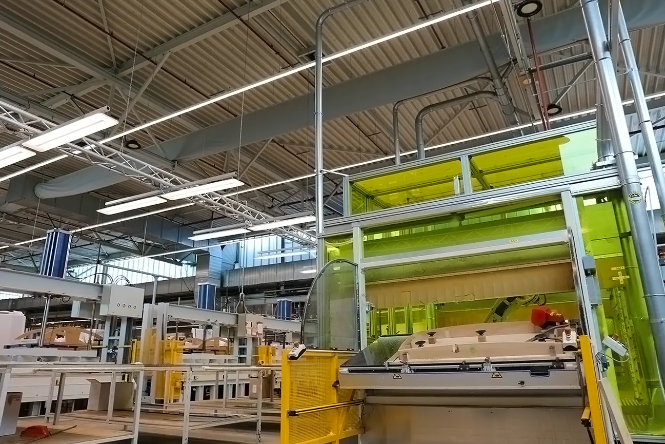 Airsocks van Vlint zorgen voor gelijkmatige koeling in fabriek Polyplastic
