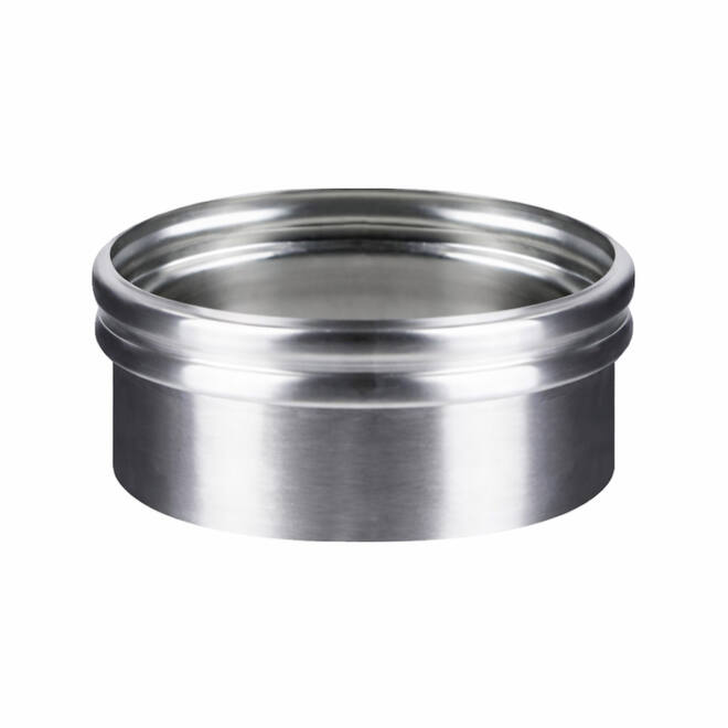 BFM RVS T304L adapter Ø100